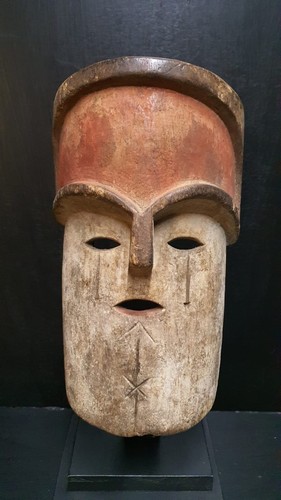 Ancien très rare masque - ancien, et
