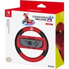 Volant Hori Deluxe Mario Kart 8 Mario Nintendo Switch/OLED Officiel Neuf