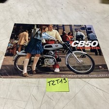 Honda moto CB50 prospectus