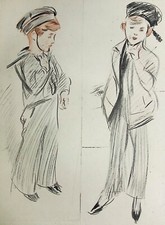 Paul César HELLEU : A la mer