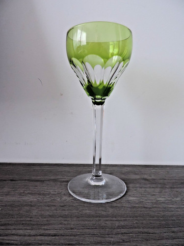 Verre sur pieds facettes - verre,
