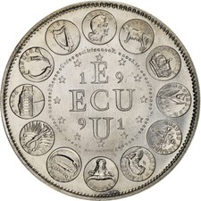 [#1162796] France, Médaille, Ecu Europa, Marianne, 1991, Rodier, SPL+, Cupro-nic