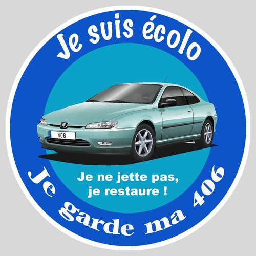 Sticker suis ecolo - suis,
