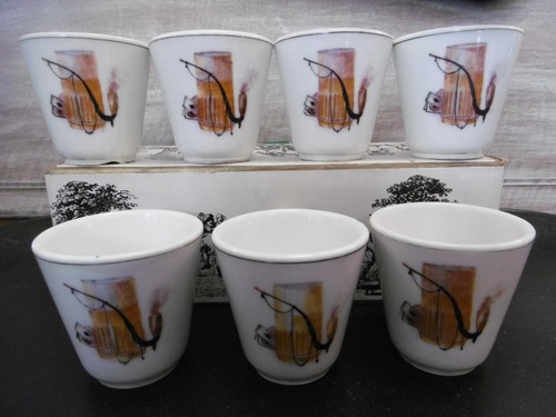 Lot tasses brulot 19ème - 7,