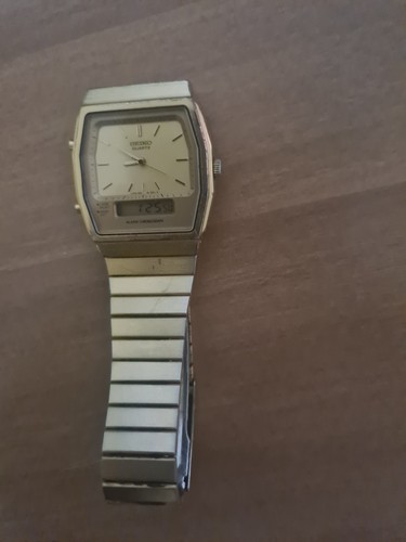 Montre seiko quartz - couleur, or
