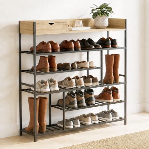 étagère chaussures métal - Étagère,