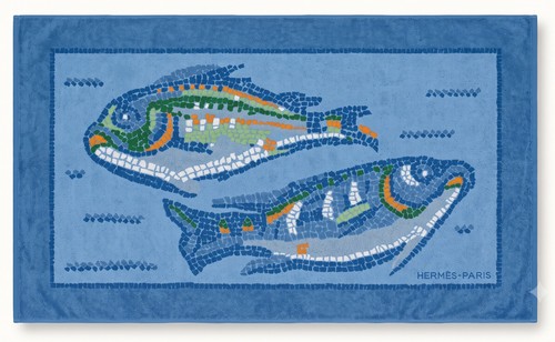 Hermès mosaic fishes terry - hermès,