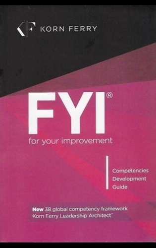 Fyi for your - for, improvement