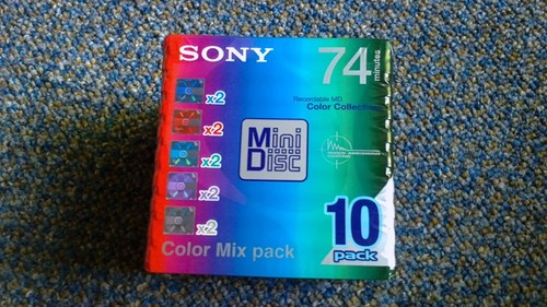 Minidisc sony color - 10,