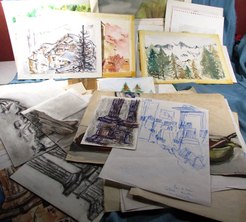 Carton dessin 28x40cm - carton,