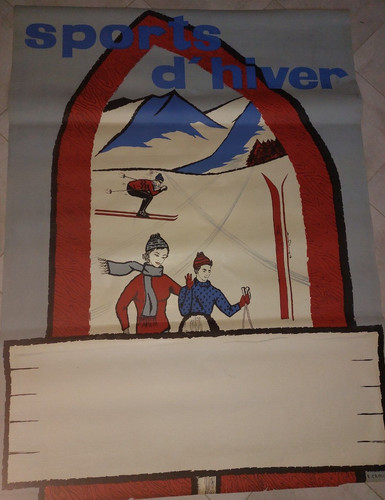 Affiche originale pliée - originale,
