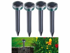 4 chasse-taupes solaires - Royal Gardineer