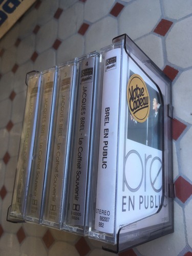 Jacques brel lot cassette - lot,