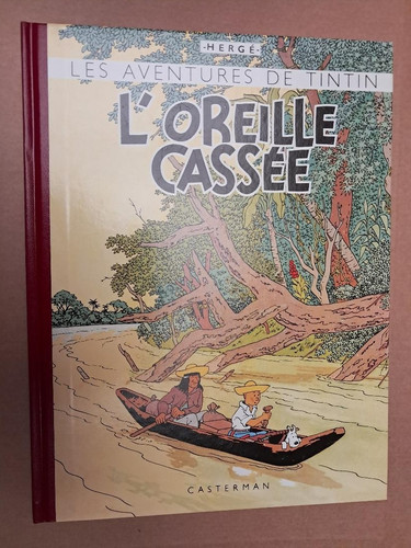 Tintin oreille cassée - l'oreille,