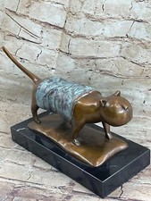 Fonte Bronze Botero Chat Art