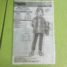 Patron Couture Enfant Et