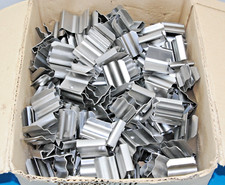 HYCAMEP 00301 Lot 100 clips inox pour câble électrique goulotte conduit (AX209)