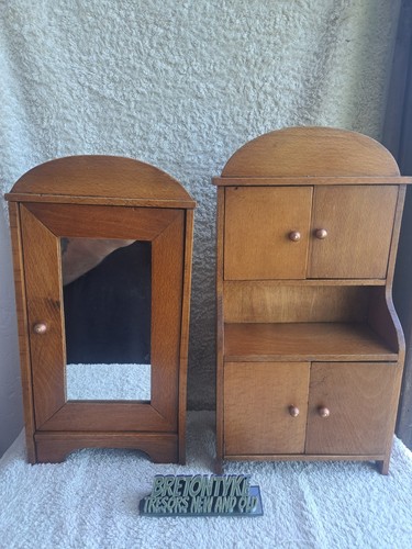 Ancien lot mini - meubles, bois