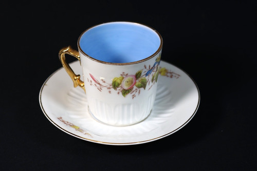 Antique kpm tea cup saucer - antique,