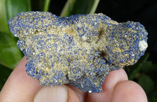 Chessylite Chessy les Mines 5x3.5cm Rhône France collection minéral rare reiki