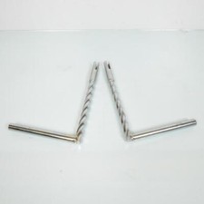 Guidon equerre barre torsadée