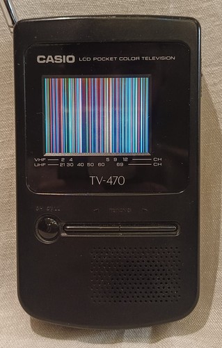 Vintage casio 470 - vintage, tv-470 