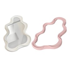 Miroir mural à bordure