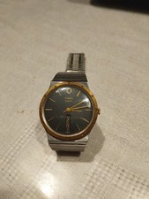 Montre Vintage Timex Electric Quartz Plaqué Or