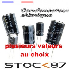 Condensateur chimique 100V 1