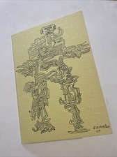 ZADKINE Осип Цадкин Invitation Expo Musée D’Art Moderne 1972 Paris TBE RARISSIME