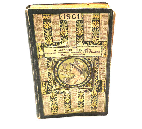 Ancien almanach 1901 hachette - almanach,