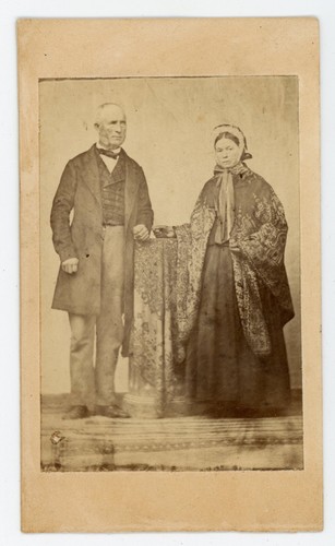 Cdv photo vers 1860 - cdv,
