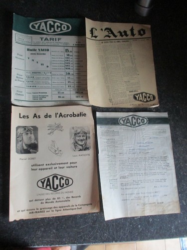 Ancien feuillet publicité - feuillet,