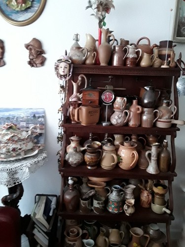 Etagere avec collection pot - etagere,