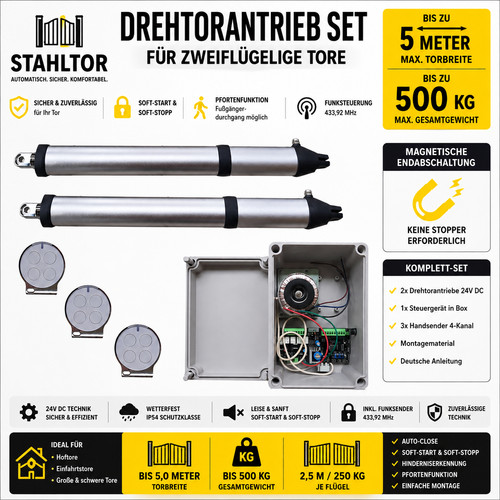 Kit motorisation portail - kit,