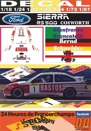 Decal ford sierra - sierra, 500