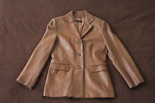 Veste en cuir femme Arthur & Fox Taille 36 Leather jacket size EU 36 S