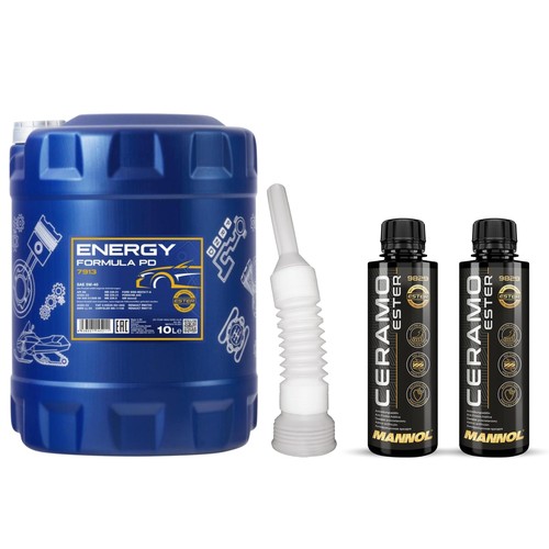 10l mannol huile moteur energy - huile,