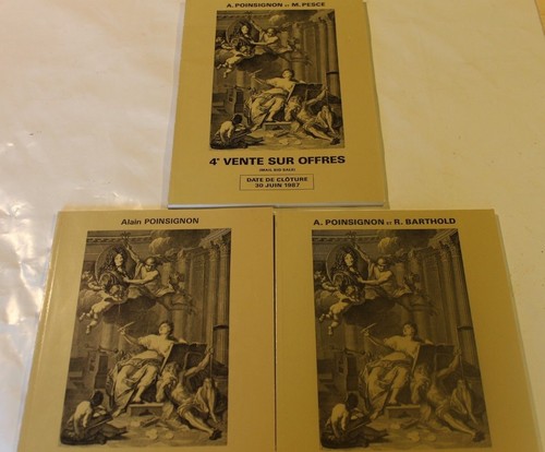 Lot catalogues - de, 3