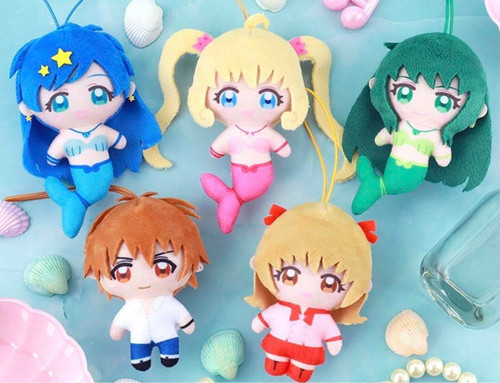 Poupée peluche psl mermaid - peluche,