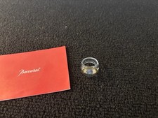 Bague modèle Médicis bleue en cristal de Baccarat taille 56