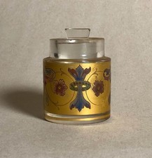 Flacon en verre émaillé à