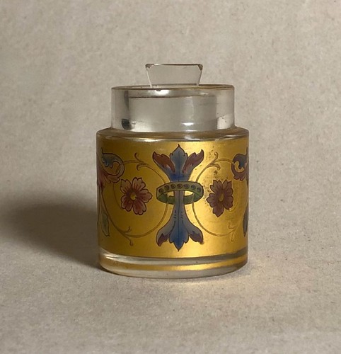 Flacon verre émaillé à - verre,