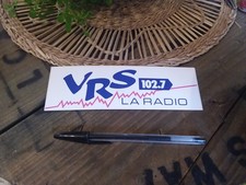 Ancien autocollant radio FM