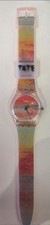 Montre quartz Mixte Art Journey Rouge Swatch