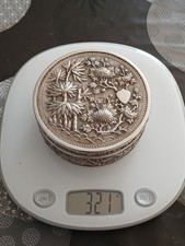 Boite Indochine Argent Massif.