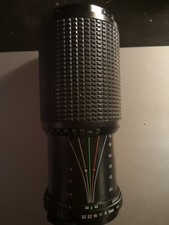 Objectif OZUNON MACRO 1:4.5-75-250mm Monture M42 À Visse