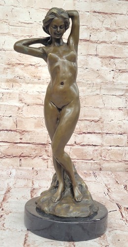Abstrait femelle bronze - abstrait,