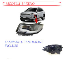 Phare Avant Pour Jeep compass 2017- SX Projecteur Lenticulaire Bi-Xenon