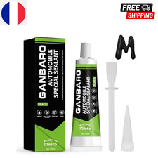 Colle Carrosserie,Colle pare Brise Voiture, Silicone Noir, Durcissement...,...,.